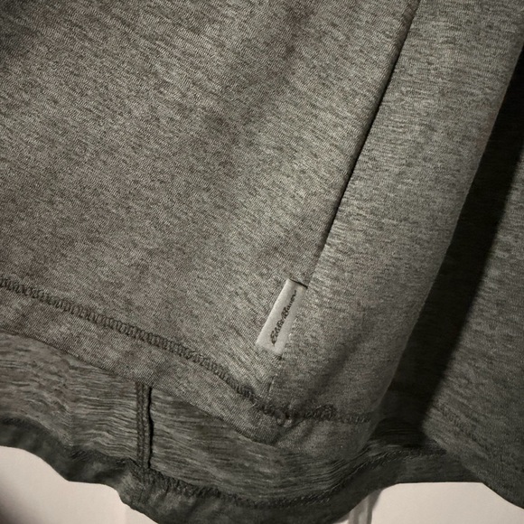 Eddie Bauer Heather Gray Performance Tee XL - Picture 7 of 9